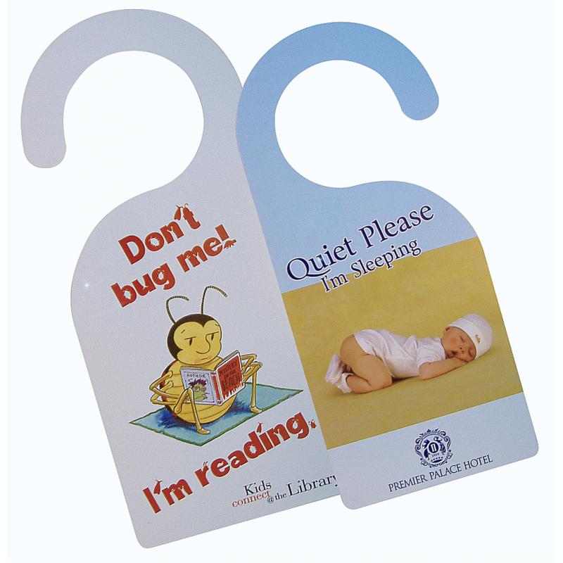 Image of Plastic Door Hangers