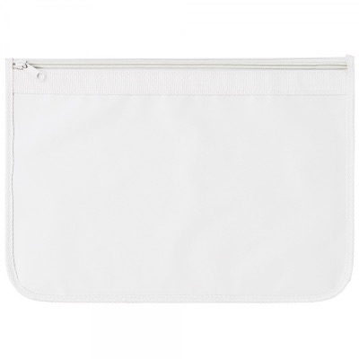 Image of Nylon Document Wallets - All White