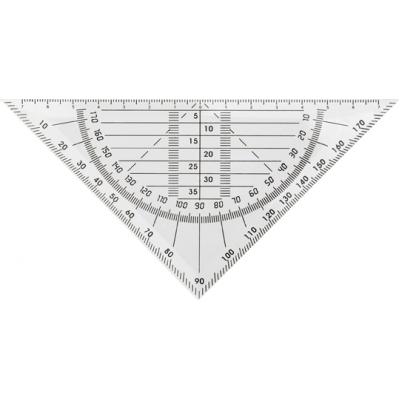 Image of Plastic 45° set square