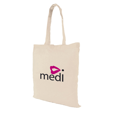 Image of Natural 5oz Cotton Shopper Bag