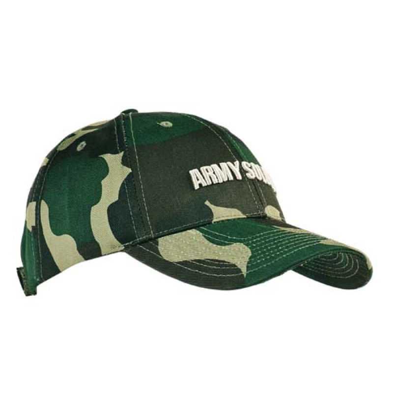 Image of Camo Twill Baseball Cap