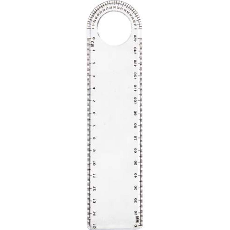 Image of Plastic transparent ruler (15cm)