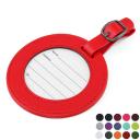 Image of Belluno Coloured  PU Round Luggage Tag