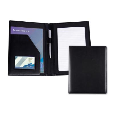 Image of Black Belluno PU A5 Conference Folder