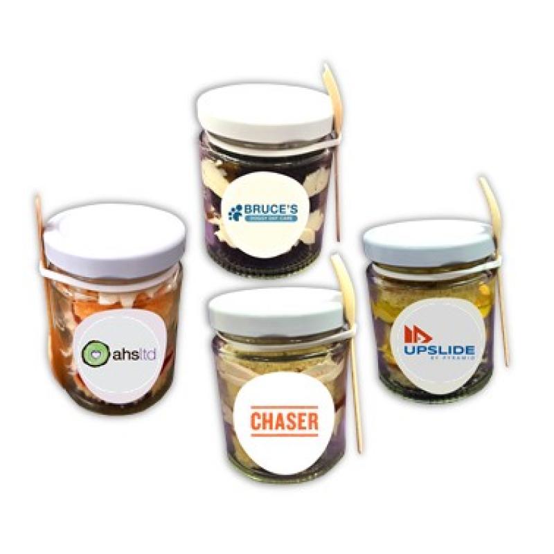 Image of 4 Cake Jars (Lemon)