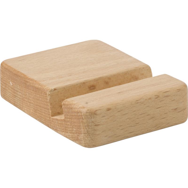 Image of Beech wood phone holder