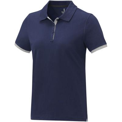 Image of Morgan short sleeve women's duotone polo