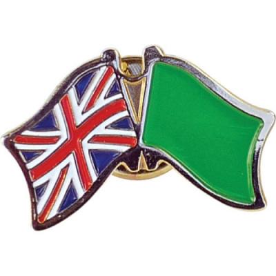 Image of Stamped Iron Soft Enamel Badge (60mm)